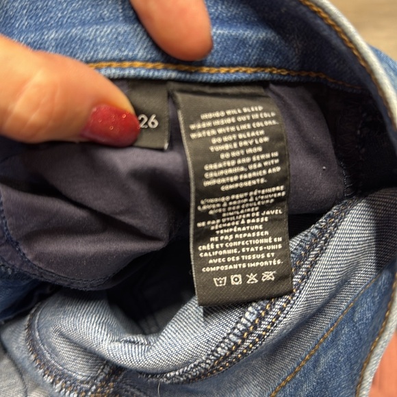 🏁 J Brand blue denim jeans size 26 - Picture 5 of 12